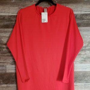 H&M Red Long Sleeve Dress NWT Size L